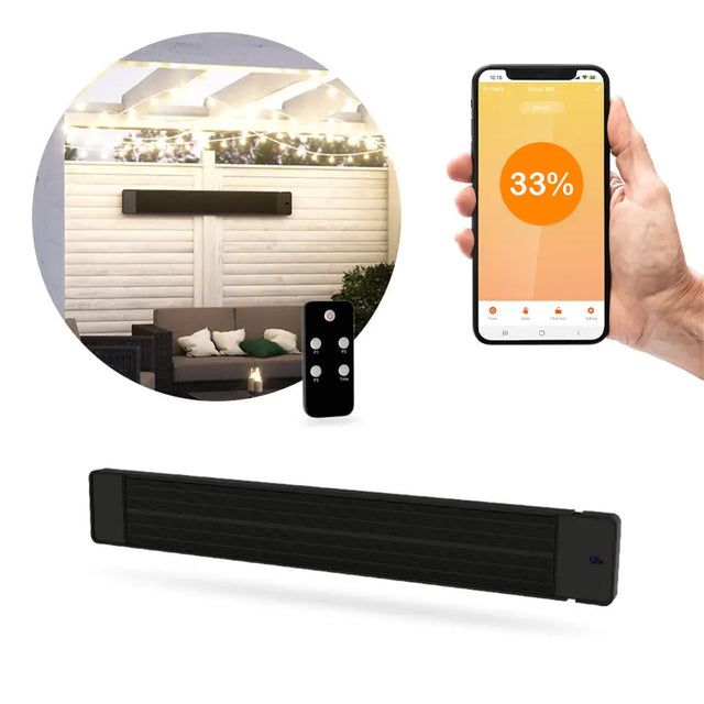 Bandes chauffantes avec contrôle WiFi et APP