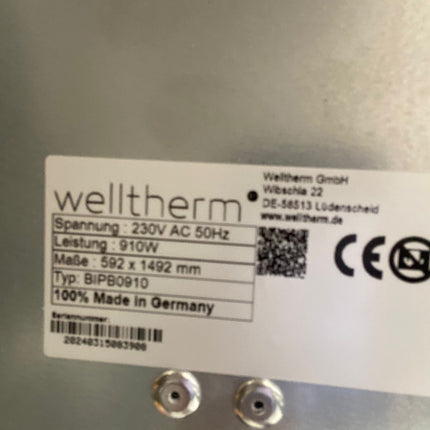 Welltherm PB0910 Pannello a infrarossi Metal - 910 Watt - Outlet