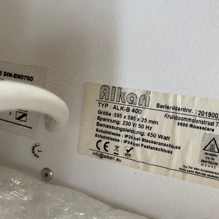 Alkari Alk-NG-400 Panel infrarrojo de 400 vatios