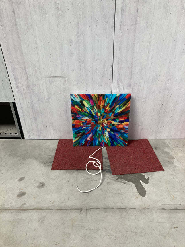 Ecaros Infrared panel with print - 400 Watt