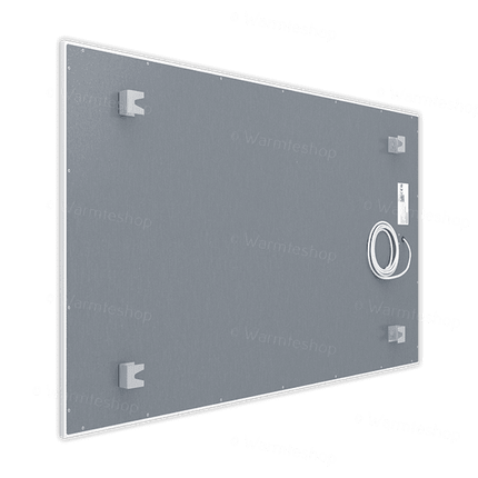 Parte trasera del panel infrarrojo Welltherm PB0510 de metal - 510 vatios