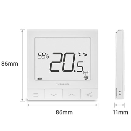 SALUS SQ610RF Termostato cuántico