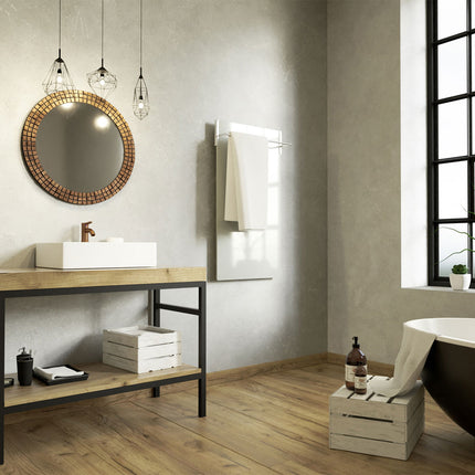 Riscaldamento bagno Termofol con scaldasalviette SW750/L