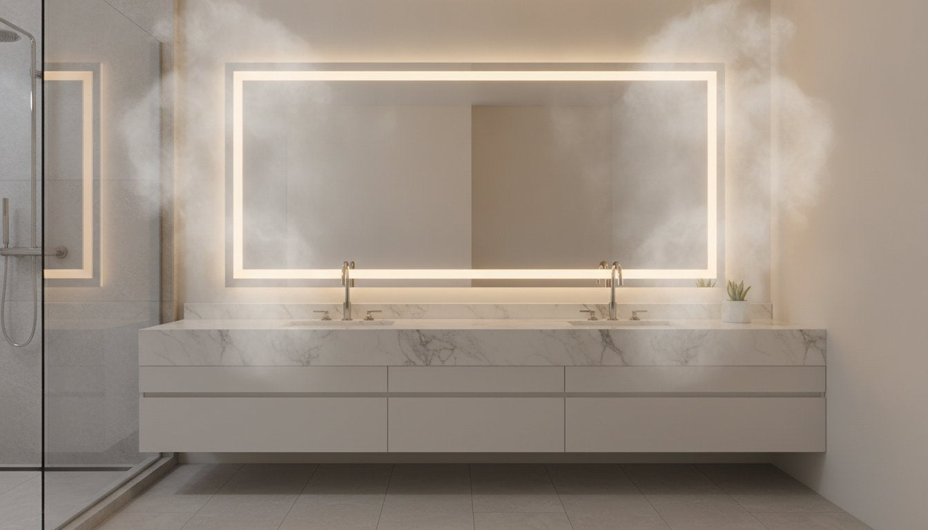 Anti condens spiegel kopen: de complete gids voor een heldere badkamer in 2026