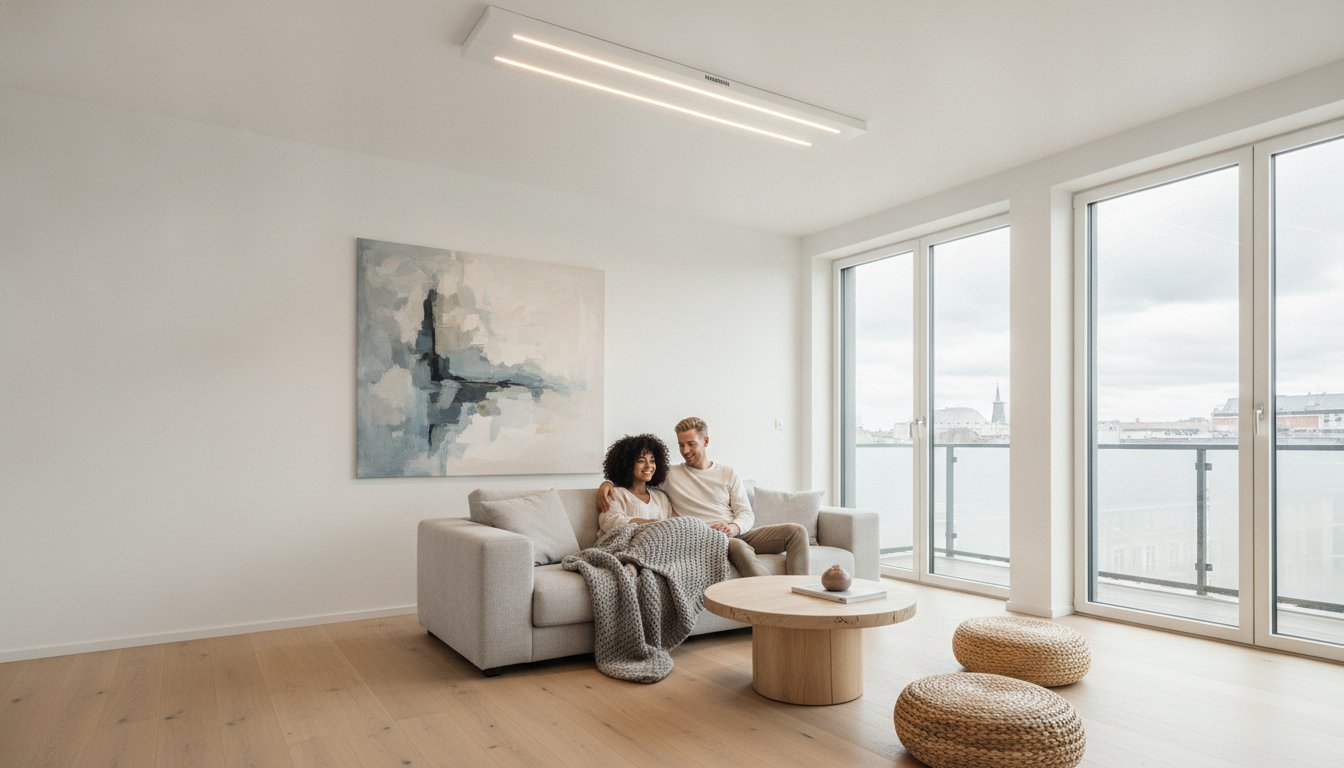 Buying an infrared ceiling panel: the complete guide for 2026