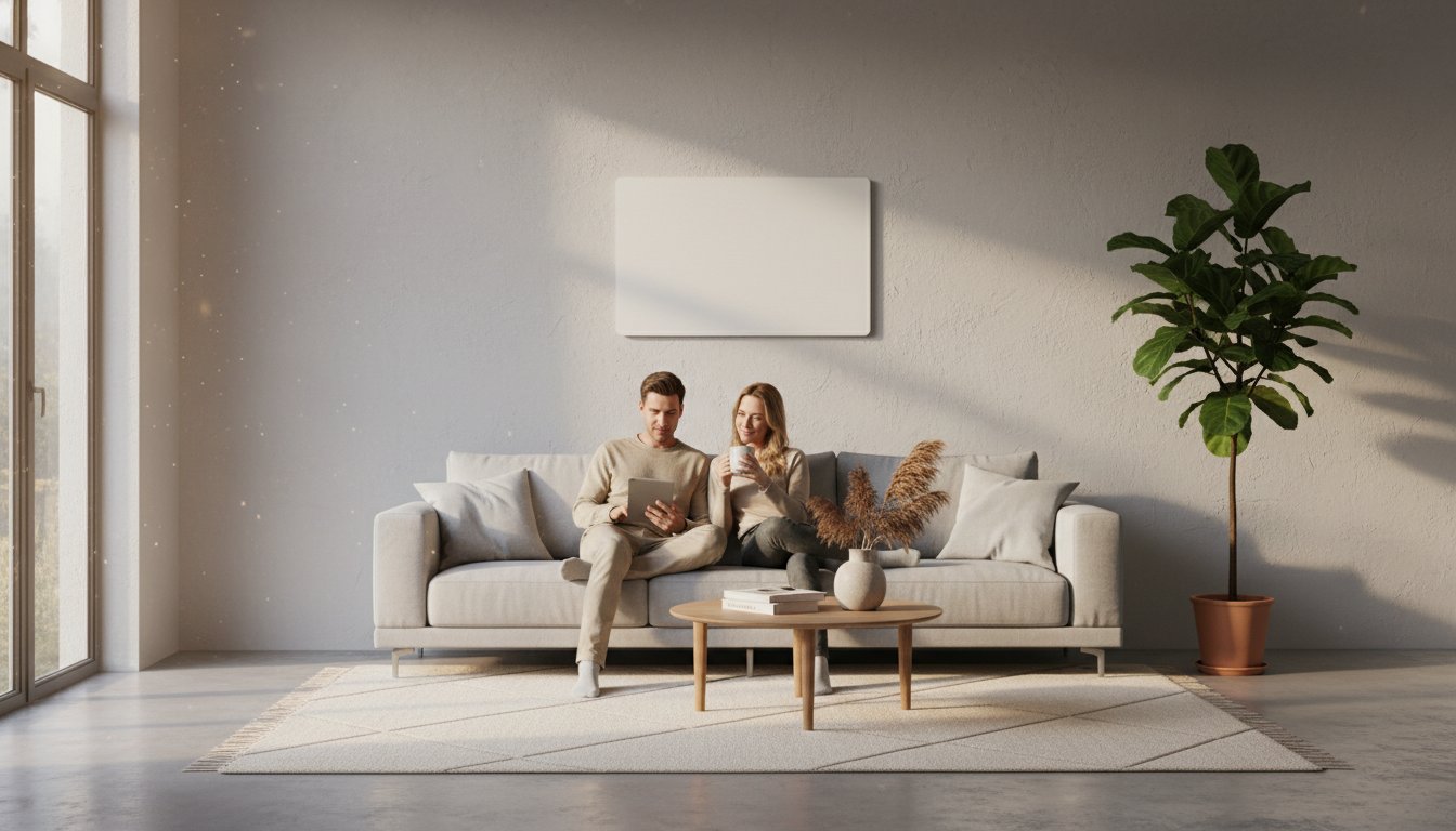 Radiator vervangen door infrarood paneel: De slimme weg naar gasloos wonen in 2026