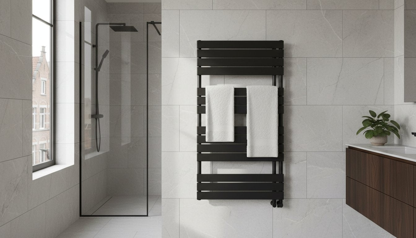 Sèche-serviettes infrarouge : luxe, chaleur et design dans la salle de bain