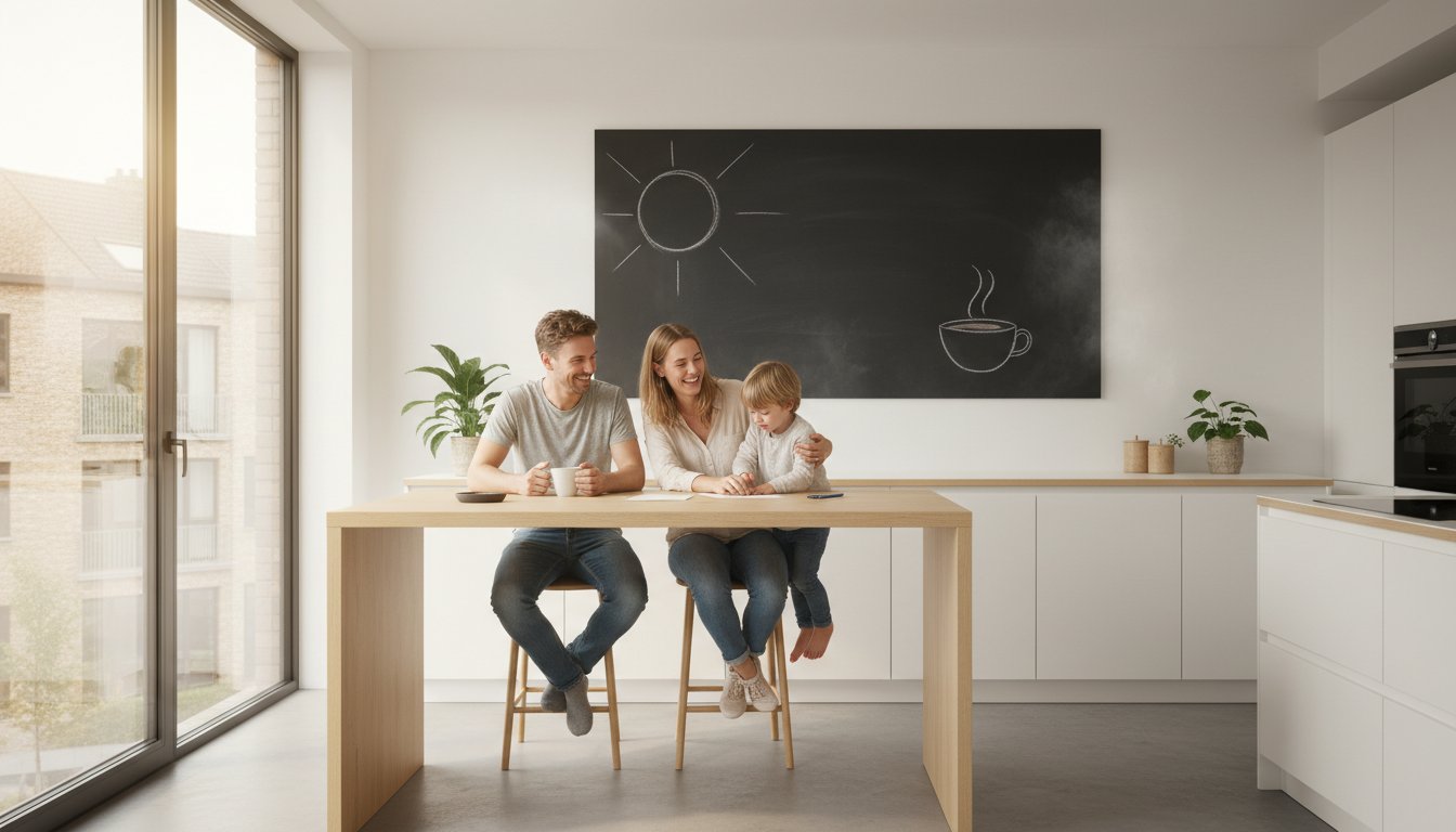 Infrarood Krijtbord in de Keuken: De Ultieme Combinatie van Design en Warmte