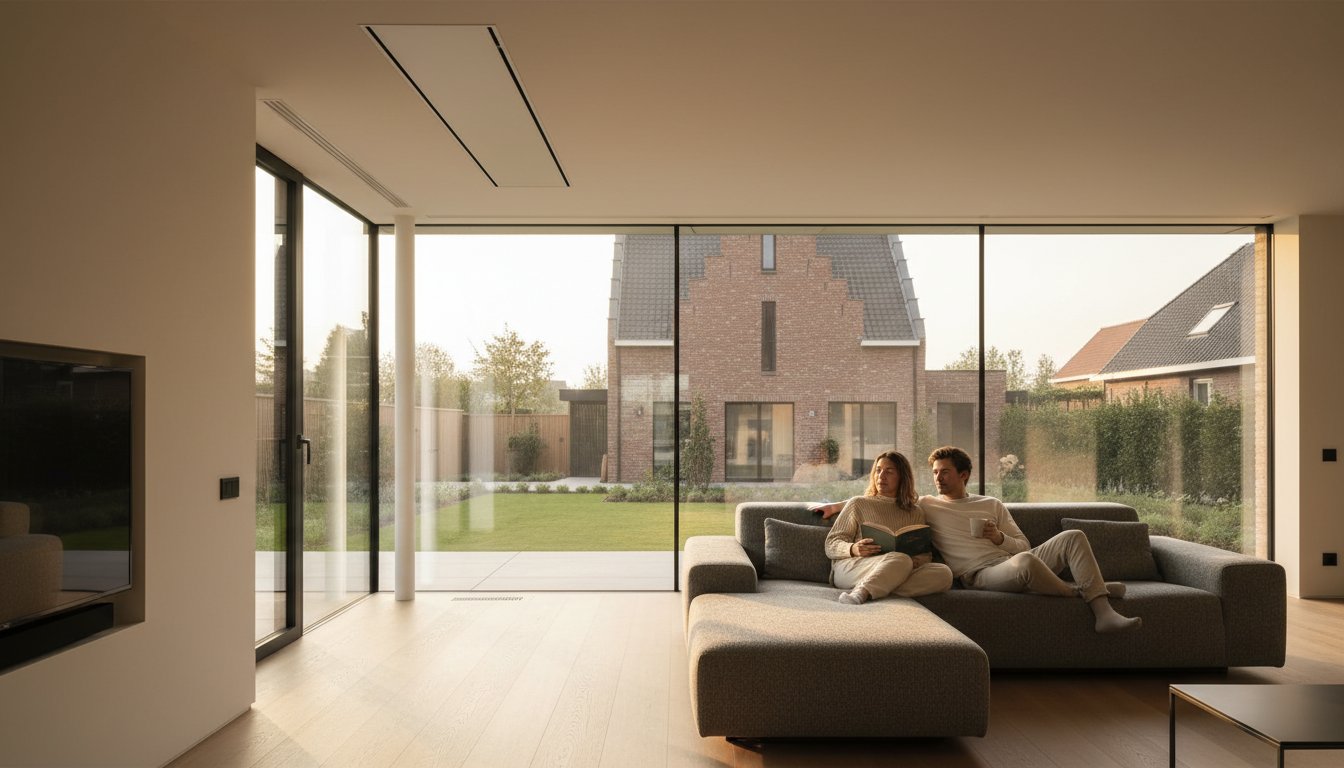 Infrarood verwarming in een goed geïsoleerd huis: De slimme keuze voor 2026
