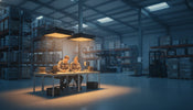Chauffage d'un hall industriel par infrarouge : la solution intelligente pour le confort et les économies