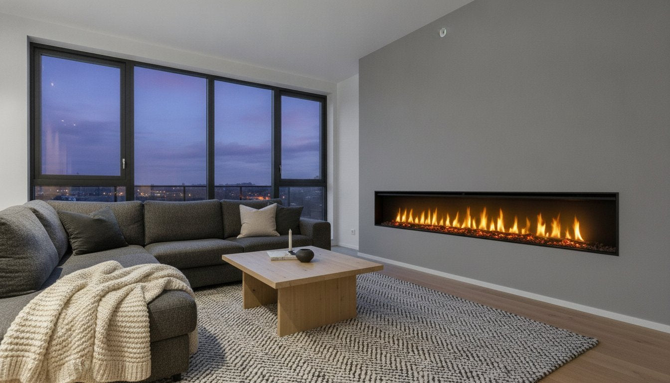 Une cheminée électrique pour un intérieur élégant et chaleureux