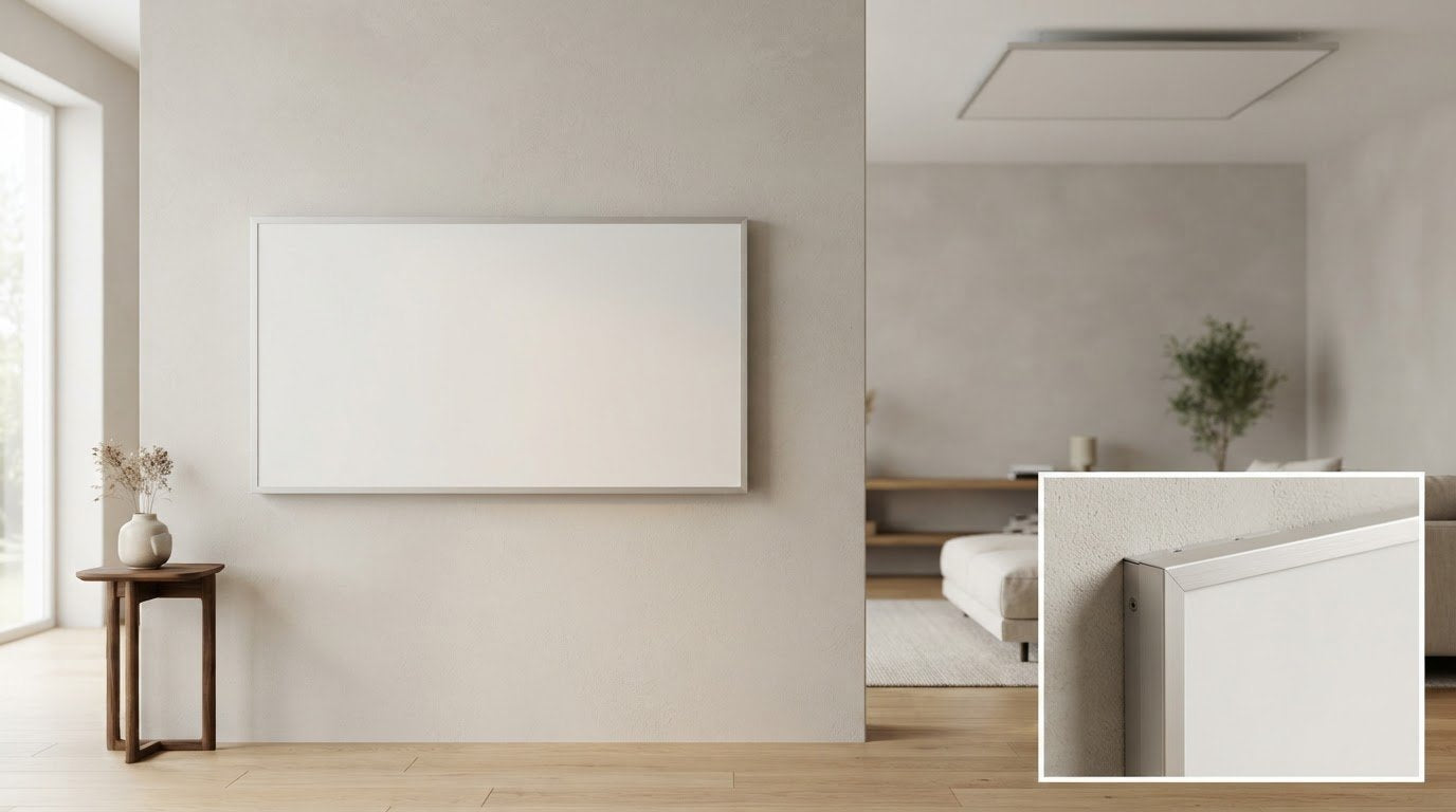 Ledframes Welltherm voor montage aan muur of plafond