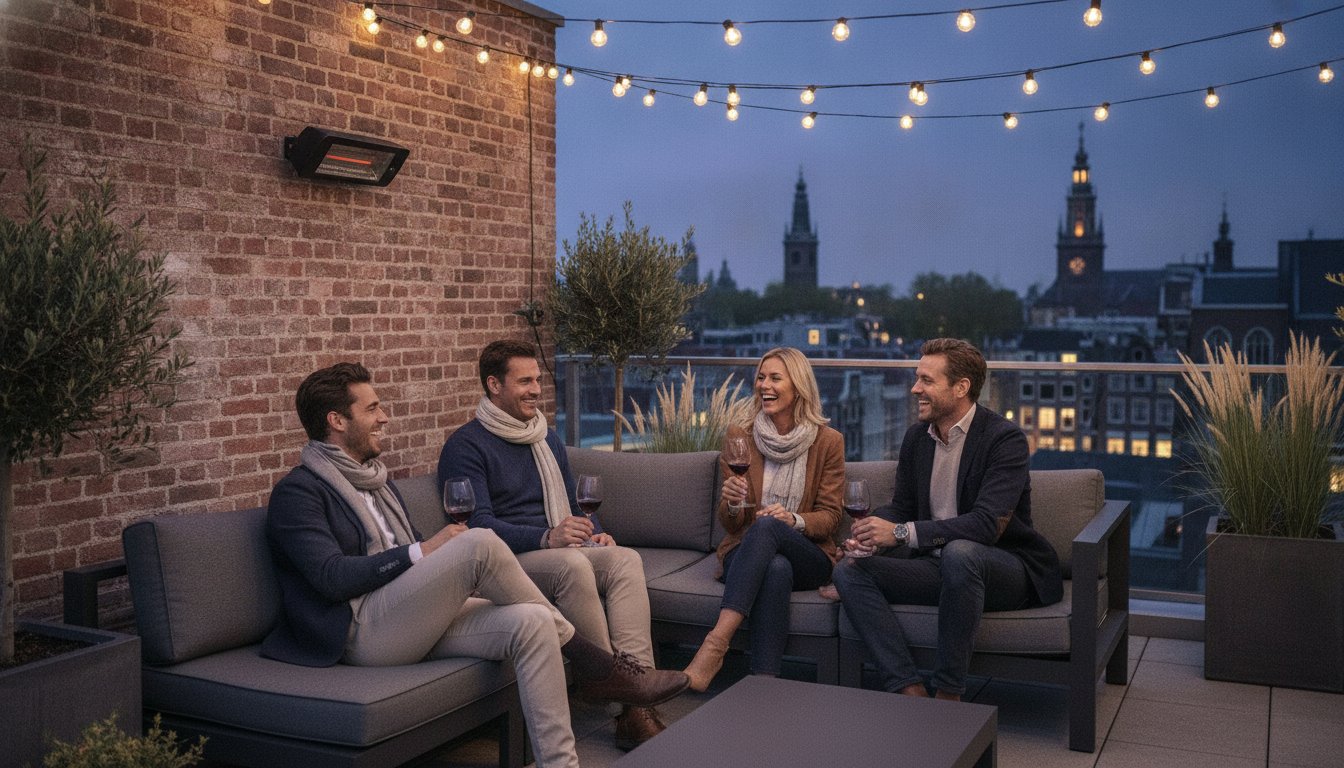Terrasverwarmer kopen in 2026: de complete gids voor jouw buitenruimte