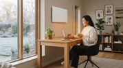 Beheizung Ihres Homeoffice mit Infrarot: Komfortables Arbeiten von zu Hause im Winter