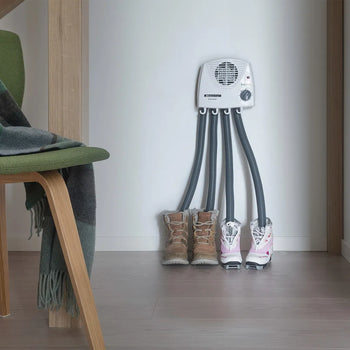 BEHA Elektrische drogers voor schoenen en kledij.