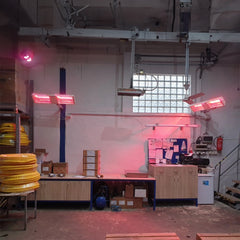 Montagehalle für Infrarotheizung – Heizungsgeschäft