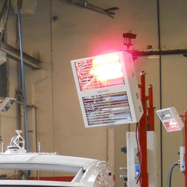 Riscaldamento industriale a infrarossi