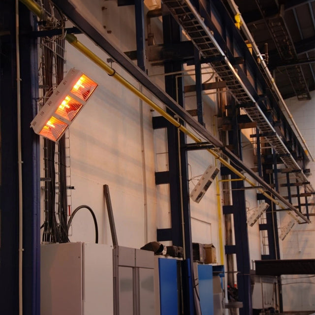 Lagerhalle für Infrarotheizung – Wärmegeschäft