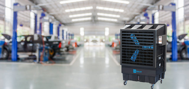 Industriele mobiele airco - warmteshop