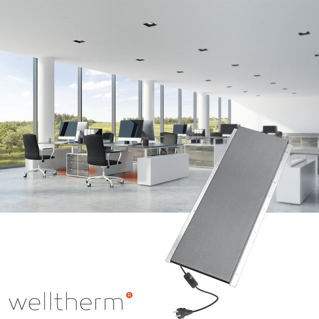 bureau verwarming op kantoor - warmteshop