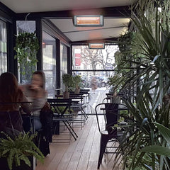 Infrarood verwarming serre - warmteshop