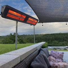 Infrarood verwarming poolhouse - warmteshop