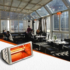 Infrarood verwarming overkapping - warmteshop