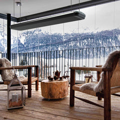 Infrarood paneel met dimmer - warmteshop