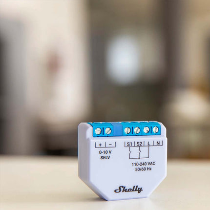 Shelly Plus 0-10V Dimmer – Slimme WiFi dimmer voor professionele LED-drivers