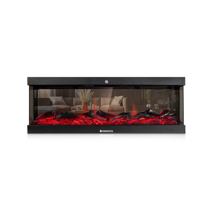 Termofol 1324 electric fireplace - Built-in model