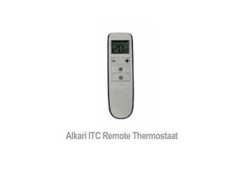 Alkari thermostaat afstandsbediening voor ITC infraroodpanelen