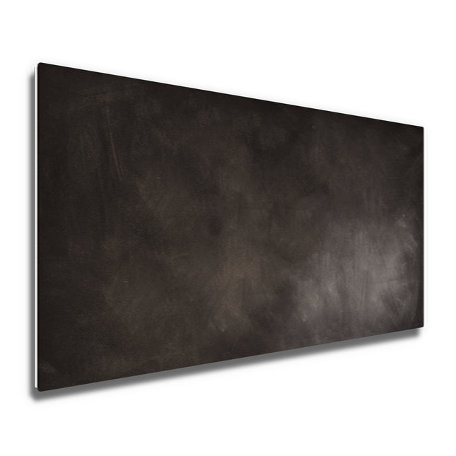 Black satin glass infrared panel of 1000 watts from the ECAROS brand, powerful and elegant heating solution.