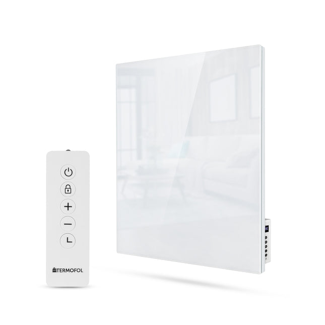 Termofol GW350 Panel infrarrojo de vidrio blanco