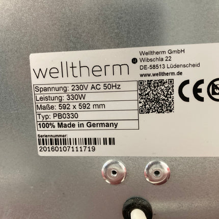 Baskılı Welltherm kızılötesi panel - 400 watt çıkış