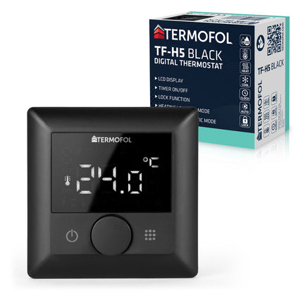 TERMOFOL TF-H5-BLACK Thermostaat