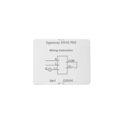 Ogemray Smart Relay 25A – Zware slimme relais met energie­meting