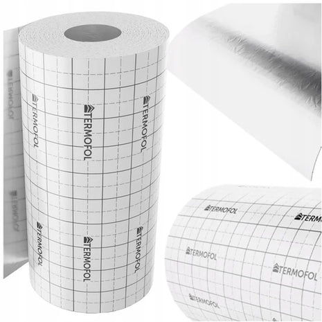 TERMOFOL TF-PI-3MM Isolatiemat – 3 mm isolatie voor elektrische vloerverwarming