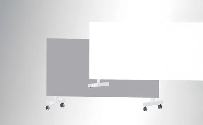 Horizontale staander met wieltjes voor Welltherm en Ecaros