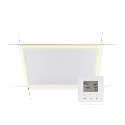 LED aydınlatma ve termostatlı termofol TF-SP400 kızılötesi panel