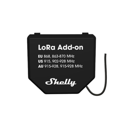 Shelly LoRa Add-on – Langeafstandscommunicatie voor Shelly Gen3 & Gen4