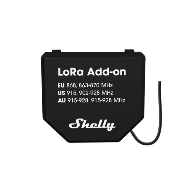 Shelly LoRa Add-on – Langeafstandscommunicatie voor Shelly Gen3 & Gen4