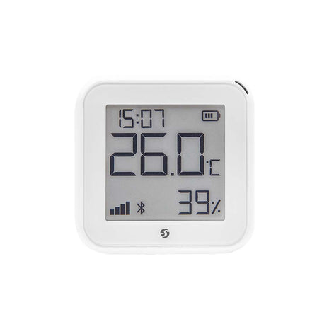 Shelly H&T Gen 3 White – Slimme temperatuur- en luchtvochtigheidssensor