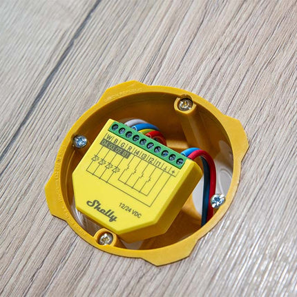 Shelly Plus RGBW PM – Slimme WiFi LED Controller met Verbruiksmeting