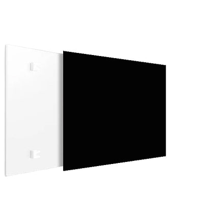 Ecaros Infrared panel white satin glass - 1000 Watt