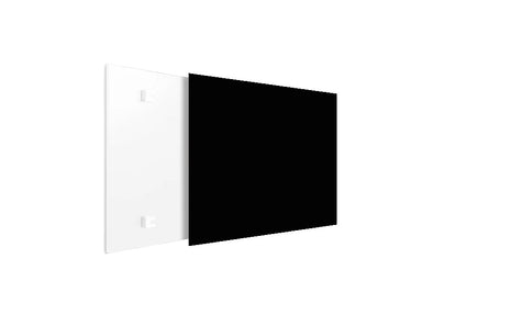 Ecaros Panneau infrarouge verre satiné blanc - 1000 Watt