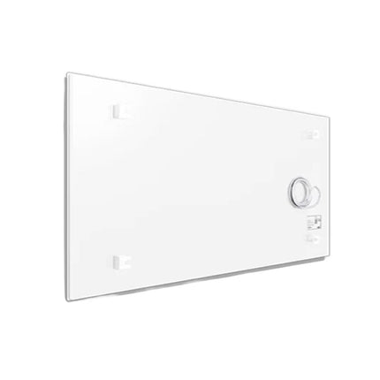 Ecaros Infrared panel white satin glass - 1000 Watt