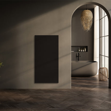 Ecaros Infrared panel white satin glass - 1000 Watt