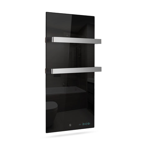 Termofol TF-LB800 Zwart Glas Infrarood Handdoekdroger