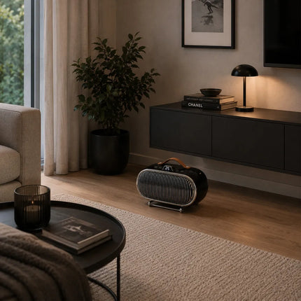 BEHA VESUV B ventilator kachel Zwart