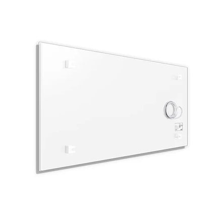 Ecaros Infrared panel white satin glass - 1000 Watt